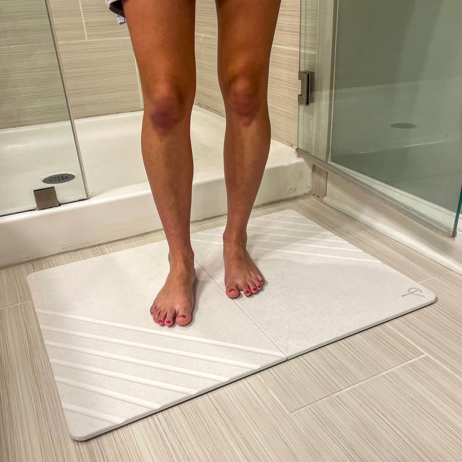 Stone Bath Mats - Fast-Drying & Antibacterial - Water Stone